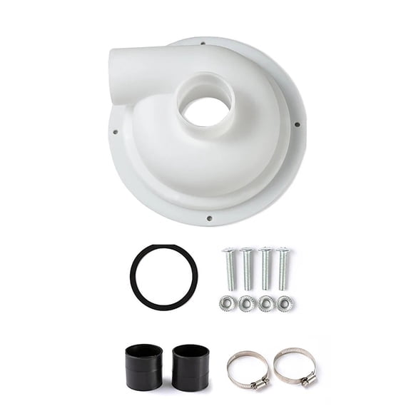 Vacuum Dust Separator Cyclones Separator Lid with Elbow Replace Woodworking