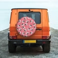 thumbnail image 2 of Daiia French Bulldog Face Tire Covers , Travel Trailer Camper Truck SUV Motorhome Waterproof Wheel Cover, Sun Rain Snow Protector-17 inch, 2 of 8