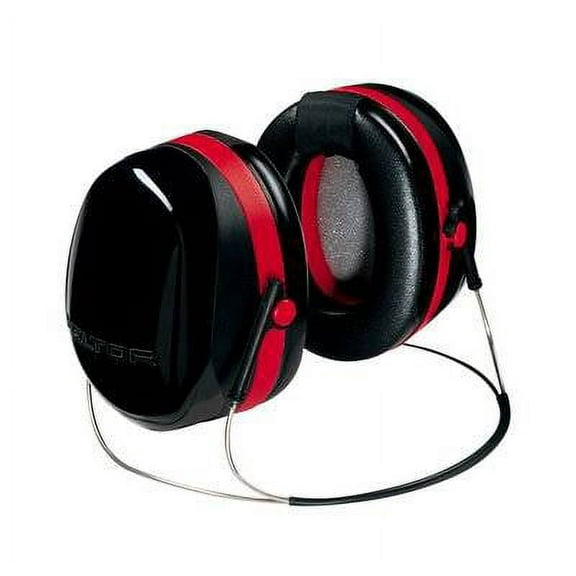 3M Peltor Optime 105 Behind-the-Head Earmuff with Neckband, Ear Protectors, Hearing Protection, NRR 29 dB