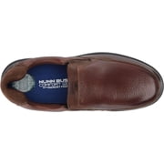 Nunn Bush Mens Cam Slip-On Lightweight Comfortable Casual Loafer, Brown Crazy Horse, 10 M