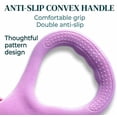 thumbnail image 6 of 3 Pack Figure 8 Resistance Band with Handles, Silicone Exercise Bands , 8 Shaped Elastic Band for Arm Back Shoulder Stretch, Yoga Pilates Physical Therapy, 6 of 7