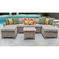 thumbnail image 2 of Coast 7 Piece Outdoor Wicker Patio Furniture Set 07a, 2 of 2