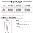 thumbnail image 5 of Patlollav Womens Casual Cotton And Linen Solid Drawstring Elastic Waist Long Straight Pants, 5 of 5