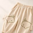 thumbnail image 6 of CONZONE Toddler Boys Pants Straight Leg Casual Pants for Child Elastic Waist Cartoon Graphic Fall Winter Athletic Jogger Pants with Pockets, 6 of 9