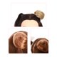 thumbnail image 5 of Messy Bun Hair Piece Clip en garra Extensiones de cabello Natural TFixol  tipo8, 5 of 7