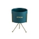 thumbnail image 1 of Macetero con Soporte Ilios Innova JY1105-G Color Verde, 1 of 9