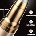 thumbnail image 6 of COFEST USB Rechargeable Heated Eyelash Curler with LED Lighting, 2 Temp Settings, Black & Gold Makeup Tool for Long-Lasting Curls & Safety Use Gold, 6 of 8