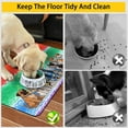 thumbnail image 4 of 18"x 27.5" - Extra Large Dog Feeding Mat, Absorbent Mats for Dog Food and Water Bowl, Pet Placemat for Dogs, Cats, Puppy Accessories, 4 of 6