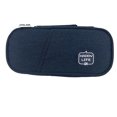 thumbnail image 1 of Estuche FloreceBien, organizador de estuches de gran capacidad; Bolsa de almacenamiento con doble cremallera; Estuche grande para lápices, Universidad, escuela, oficina, Azul oscuro, 1 of 5