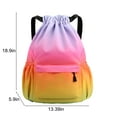 thumbnail image 2 of WIZUTIZ Backpack for Women Womens Backpacks with Adjustable Strap Zipper Pockets Backpacks Medium Solid Bags Waterproof Large-Capacity Bag 1 PC Pink, 2 of 6