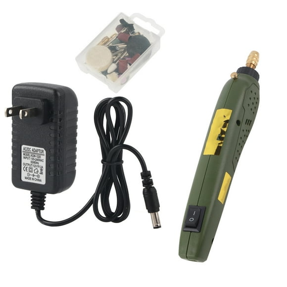 Electric Drill Mini Electric Drill Mini Drill Grinder Mini Electric Carving Polishing Engraving Pen Hand Drill Grinder Tools US Plug 100-240V