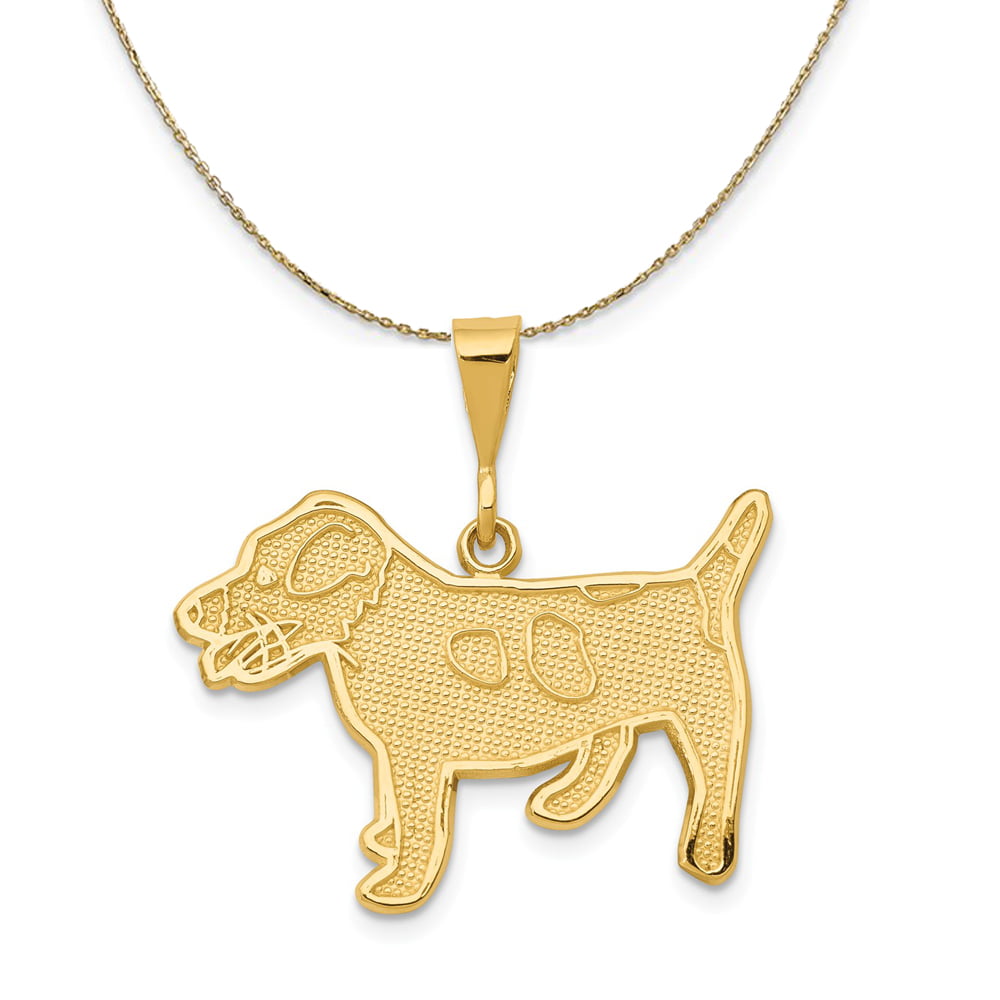 Jack Russell Terrier Dog Necklace Personalized Gift Rose Gold or Gold Personalized Dog Necklace