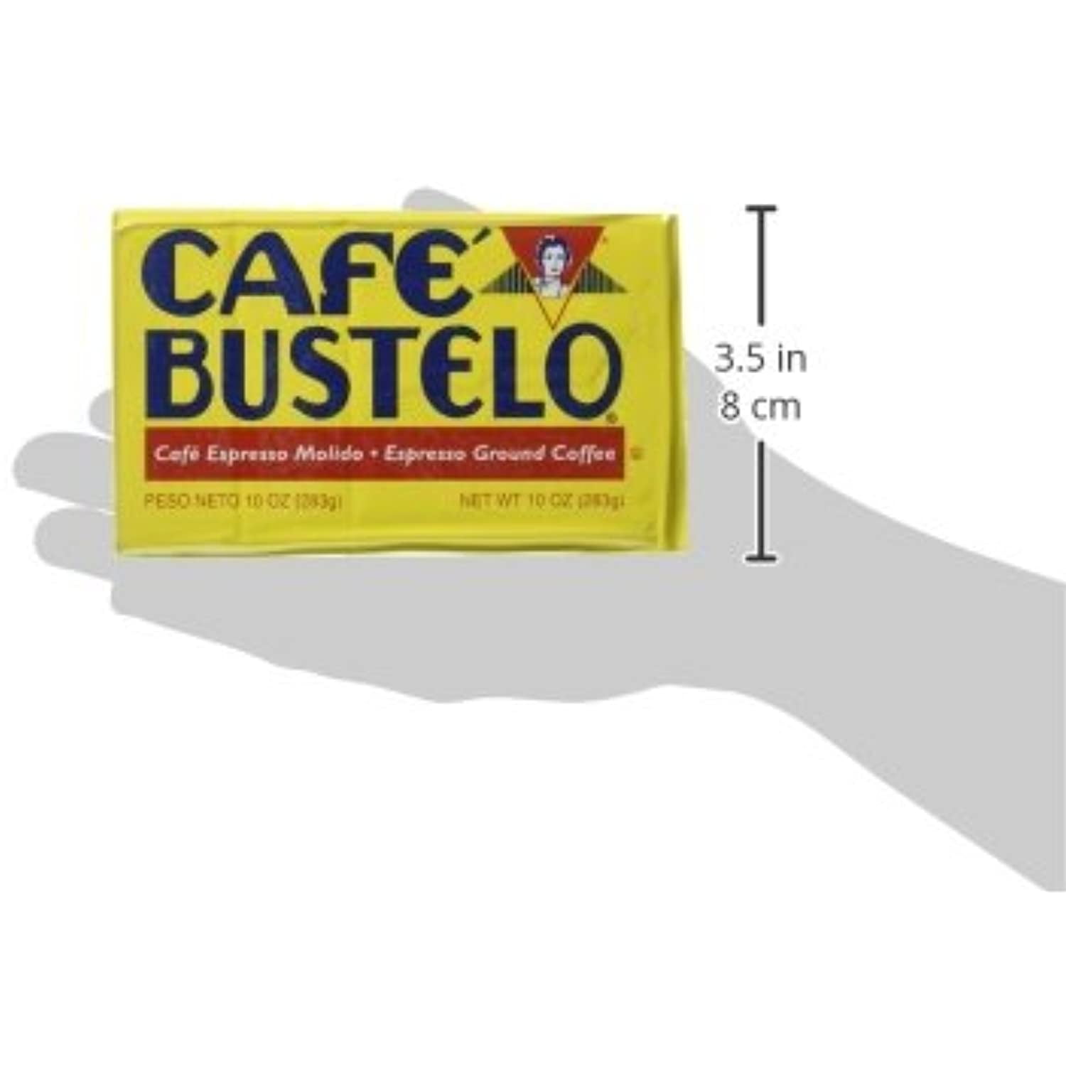 Cafe Bustelo Ground Coffee 10 Oz (4 Pack)