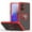 Red, variant on For OnePlus Nord N20 5G Impact Metal Ring Holder Stand Magnetic Car Mount Protective Hybrid Case Cover Black