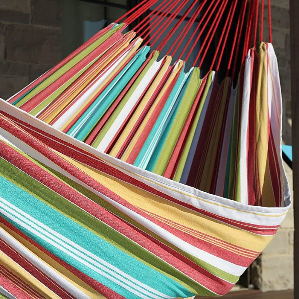 Vivere Brazilian Style Fringe 2-Person Hammock