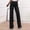 *Black, variant on Women's Sequin High Rise Flare Pants, Bodycon Strentch Evening Trousers Green,Womens Plus M