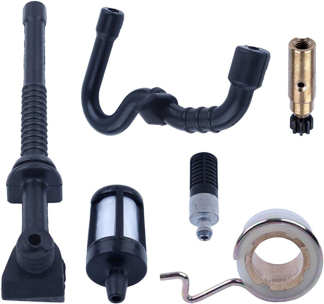 Kit De Pompe à Huile Pour Tronçonneuse Stihl MS180 MS170 018 017 - Inclut Engrenage, Filtre, Tuyaux - Pièce De Rechange