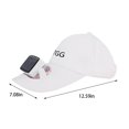 thumbnail image 3 of PALIFEUR Solar Fan Hat Comfortable Solar Powered Fan Hat Outdoor Wide Hat With Fans Solar Power Waterproof Sun Hat for Hiking Camping Beach, 3 of 7