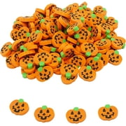144 Pcs Halloween Pumpkin Erasers for Kids Bulk Mini, Halloween Party Favors for Kids, Halloween Treats Non Candy, Trick or Treats, Goody Bag Filler, Classroom Prize by 4Es Novelty