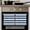 Navy Blue, variant on Grey Stripe Kitchen Towels Set of 4, Water Absorbent Dish Towel, Minimalist Farmhouse Striped Decorative Hand Towels - Quick Drying Cloth for Cooking Baking, 18x28 Inch