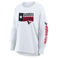 thumbnail image 4 of Women's Fanatics White Houston Texans Hometown Legacy Long Sleeve T-Shirt, 4 of 5