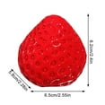 thumbnail image 4 of Handmade Big Taba Squishy Strawberry, Cute Strawberry Squeeze Toys, Strawberry Squishies Fidget Toys, Novelty Things Suitable for Adults Relaxation (Red), 4 of 6