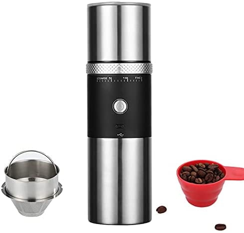 Electric Burr Coffee Grinders Portable 
