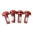 thumbnail image 5 of 4 Pcs Bottle Cage Holder Screws Alloy steel Mountain Road Bike M5*12 Bolt, 5 of 14