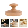 thumbnail image 5 of Prensa de masa de madera para tortillas, panes planos y pasteles de carne, máquina para hacer tortillas, funcionamiento sencillo para uso doméstico y en restaurantes, 5 of 5