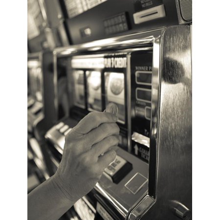 Nevada, Las Vegas, Mccarran International Airport, Slot Machines, USA Print Wall Art By Walter