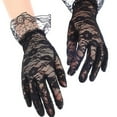 thumbnail image 4 of XmhyTop Guantes de encaje, negros, para eventos oficiales, 1 par, 4 of 5