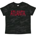 thumbnail image 3 of Inktastic Atlanta in Red Text Boys or Girls Toddler T-Shirt, 3 of 5