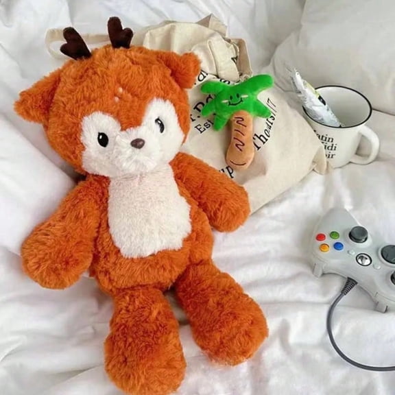 Squirrel Plum Deer,puppy toys,stuffed animals ,baby toys,plush toys, dog toys,plush animals, throw pillows for couch, Gifts for Girls,home decor, birthday gifts for women