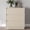 Beige, variant on May in Color Tall White 3 Drawer Nightstand for Bedroom, Large End Table Bedside Table, Home Office