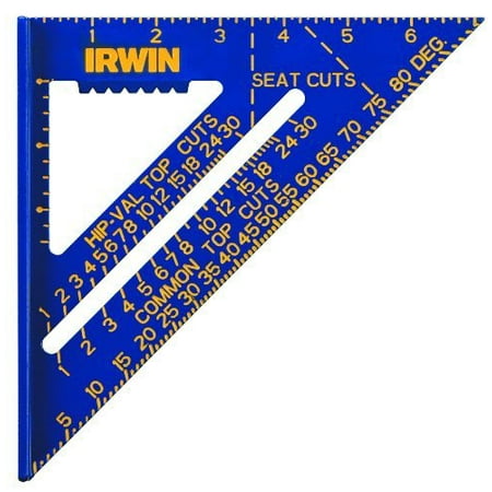 

IRWIN INDUSTRIAL TOOL 1794463 7 In. Aluminum Rafter Square / 1 EA