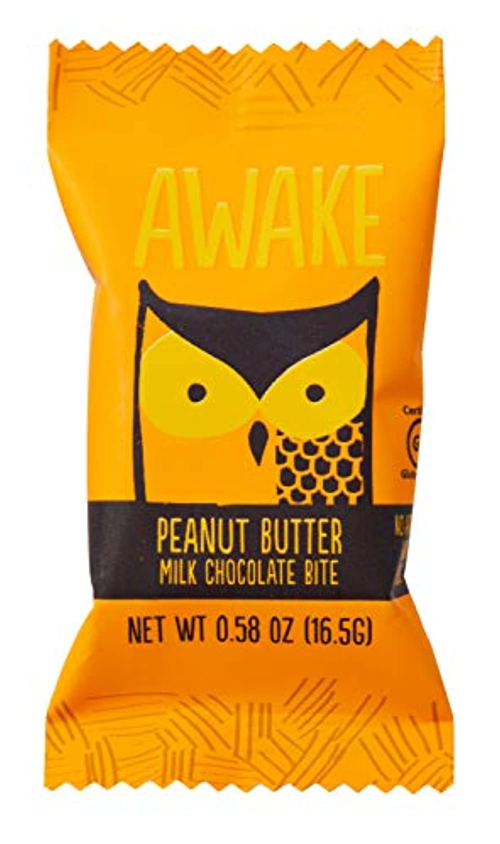 Awake Caffeinated Chocolate Energy Bites, Peanut Butter, 50 Count