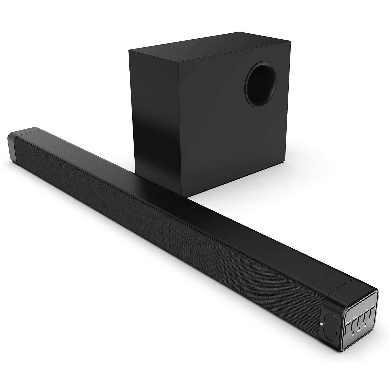 Technical Pro 1000 Watts Bluetooth LED Color Changing Soundbar and Subwoofer Package, for Audio