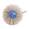 thumbnail image 2 of Nylon Wheel Brush, Brush, Grinding Head with Threaded 80 Grit, 2 of 8