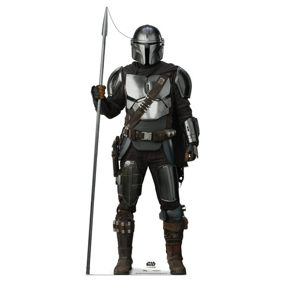 Advanced Graphics 3607 76 x 32 in. The Mandalorian with Spear Cardboard Cutout, The Mandalorian - Season 2