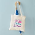 thumbnail image 6 of CafePress - 21St Birthday Princess Tote Bag - Unisex Canvas Tote Bag, Beige, 1-Piece, 6 of 8