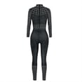 thumbnail image 3 of Body Sexy de mujer araña negra, mono de LICRA, disfraz de Halloween para mujer, disfraz de superhéroe, 3 of 4
