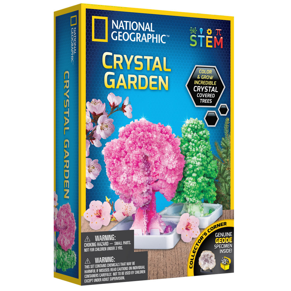 National Geographic Educational STEM Crystal Garden Kit