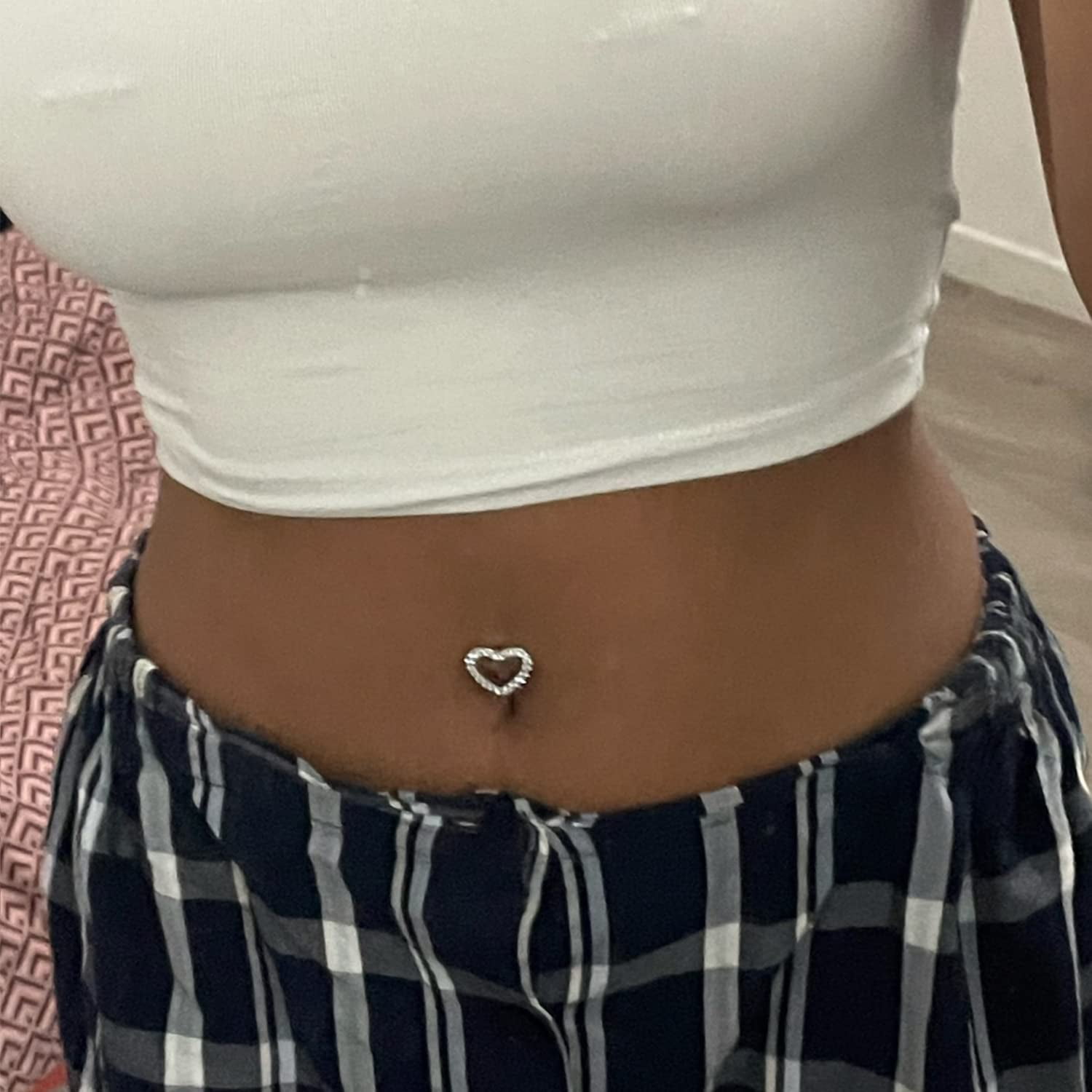 John deere belly button ring deals