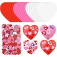 thumbnail image 7 of Valentine Foam Heart Shapes 12 Count (Pack of 2) Red Craft Hearts for DIY Projects, Valentine’s Day Decorations, Classroom Activities, and Party Supplies, Decor – Includes: Canzonet Pennette, 7 of 7