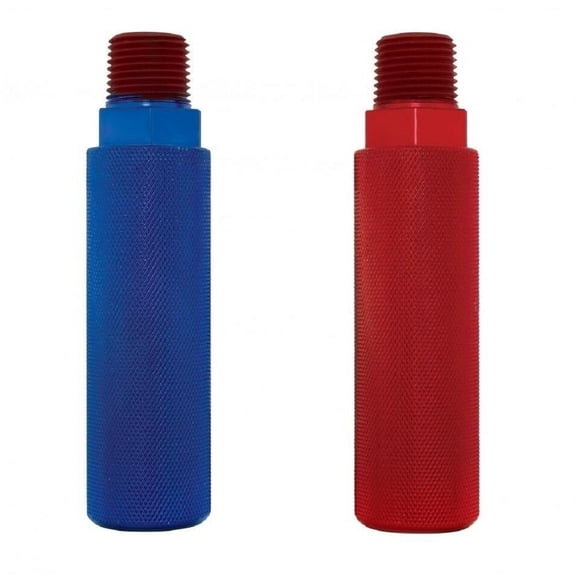 Aluminum Glad Hand Handle Extension 1 Blue 1 Red