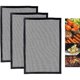 thumbnail image 2 of Alfombrilla reutilizable para parrilla de barbacoa, alfombrilla antiadherente para hornear para barbacoas o yogurteras, compatible funciona bien con barbacoa eléctrica, horno, gas, carbón - 3 piezas (40 * Kuyhfg Sin marca, 2 of 5