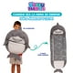 thumbnail image 2 of Bolsa para dormir 2 en 1 almohada Happy Nappers Tiburón Mediano para niños, 2 of 5