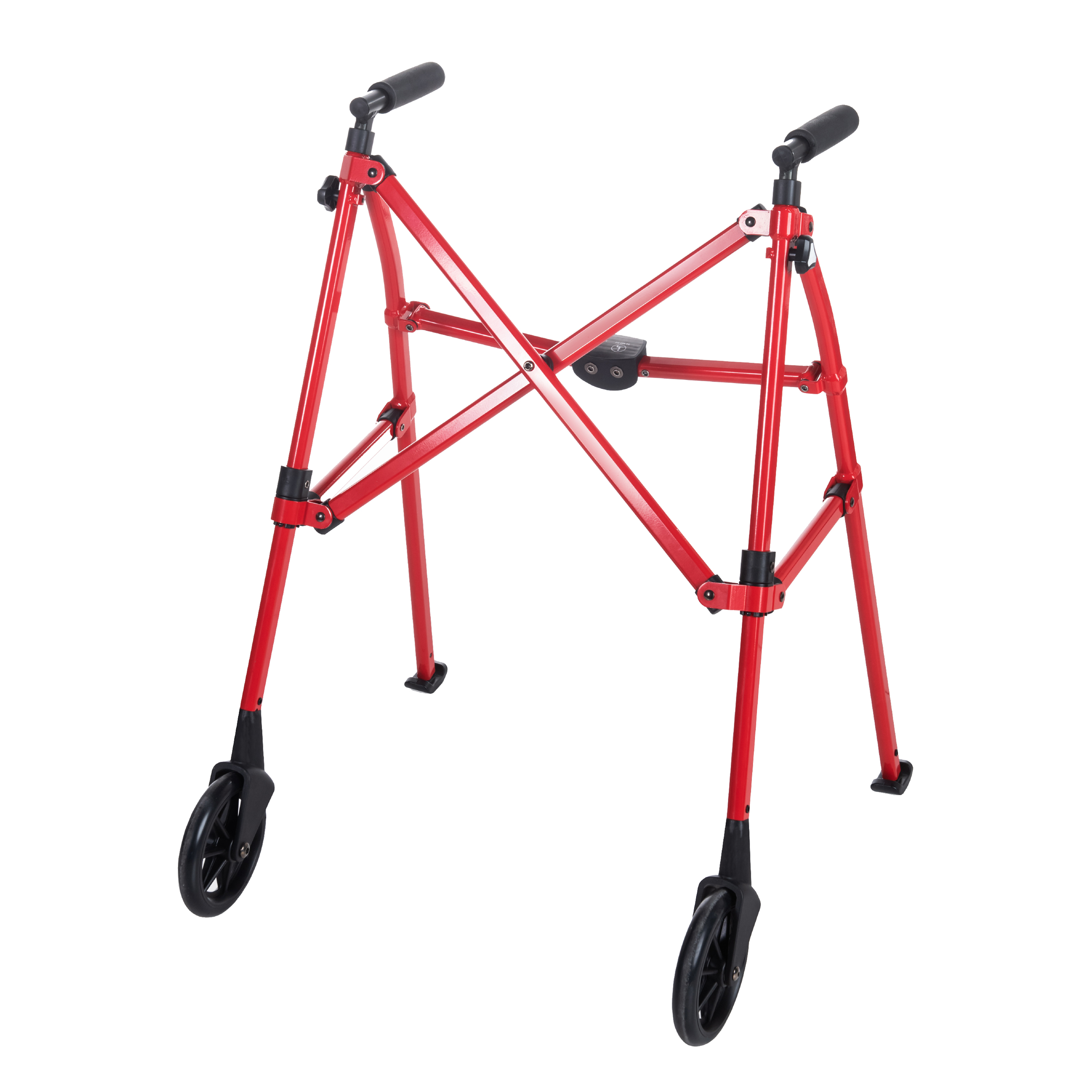 Able Life Space Saver Walker for Seniors, Folding Walker with Wheels