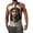 01 Navy, variant on Men's Round-Neck Easter Themed Fitness Tank Top Featuring Printed Jesus Christ Graphic Design for Workout