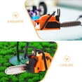 thumbnail image 3 of 2 Pcs Jouet Miniature de Maison de Poupée Tronçonneuse Outil Mini Outil de Jardin Accessoires de Travail de Jardins Féeriques Modèle de Simulation Jouets de Jeu de Rôle, 3 of 8